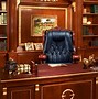 Image result for Executive Wood and Leather Office Chair