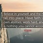 Image result for Believe in Yourself Work Quotes