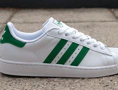 Image result for Adidas Superstar Shoes Green