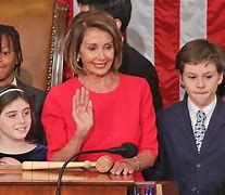 Image result for Image of Nancy Pelosi Pointing to Trump