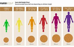 Image result for Exercise Ball Size Chart