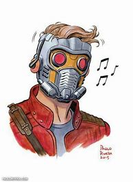 Image result for Draw Star-Lord