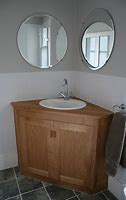 Image result for Lowe's Corner Bathroom Vanity
