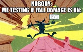 Image result for Coyote Falling Off Cliff