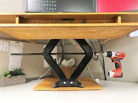 Image result for diy height adjustable desk