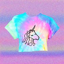 Image result for Unicorn Crop Tops for Kids