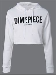 Image result for White Men's Hoodie Cropped
