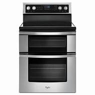 Image result for Whirlpool Double Oven White Gas Range