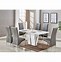 Image result for White Gloss Dining Table