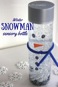 Image result for Water Bottle Snowman