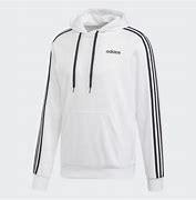 Image result for White Adidas Hoodie with Red Logo On Front