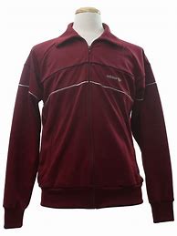 Image result for Adidas Shell Jackets Vintage Maroon Men