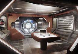 Image result for Futuristic Space Station Inside