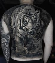 Image result for Tiger Back Tattoo