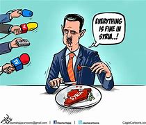 Image result for Assad Cartoon