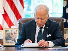 Image result for Joe Biden Signing Bill