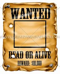 Image result for Murder Wanted Poster