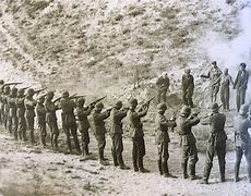 Image result for Moussolini Firing Squad WW2