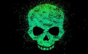 Image result for Cool 3D Wallpaper Green Skulls