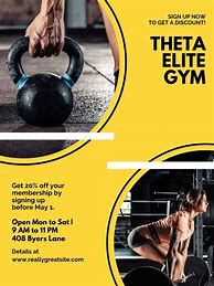 Image result for Gym Fitness Poster