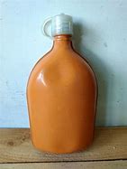 Image result for Flat Flask Water Bottle