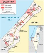 Image result for Gaza Map Today