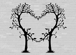 Image result for Tree with Heart Leaves
