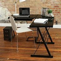 Image result for Glass Home Office Computer Desks Product