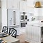 Image result for Best Color Cabinets with White Cafe Appliances