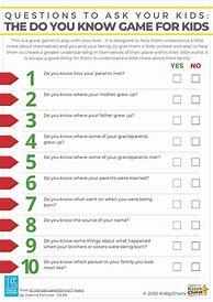 Image result for 30 Questions to Ask Your Kid
