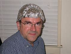 Image result for Huffman Wearing a Tinfoil Hat