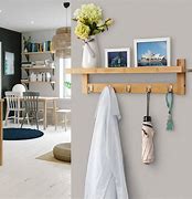 Image result for wall mounted coat rack