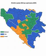 Image result for Ethnic Map of Bosnia