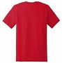 Image result for Gildan Red T-Shirt Template