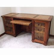 Image result for Reclaimed Wood Executive Desk