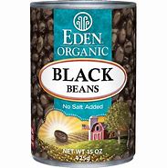 Image result for Eden Foods Organic Black Soy Beans 15 Oz