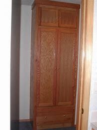 Image result for Wood Cabinets for Linen Closet