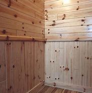 Image result for Knotty Pine Wall Covering
