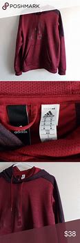 Image result for Adidas Sweatshirt Red and Black