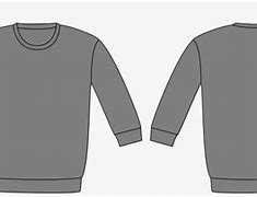 Image result for Crewneck Sweatshirts Template Front and Back