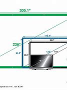 Image result for How to Measure Flat Screen TV Size