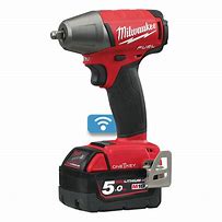 Image result for Milwaukee M18 FUEL With One-Key High-Torque Impact Wrench With Friction Ring Kit - 1/2Inch Drive, 1400 Ft./Lbs. Torque, 2 Batteries, Model 2863-22
