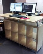 Image result for IKEA Computer Desk with Storage