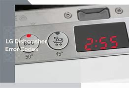 Image result for LG Dishwasher Control Panel Error Codes