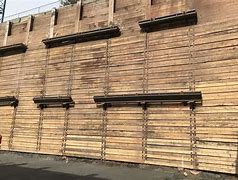 Image result for Soldier Wall Construction
