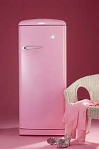 Image result for Pink Retro Mini Fridge and Freezer