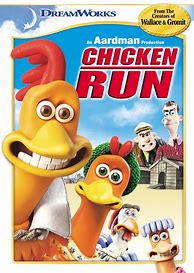Image result for Chicken Run Movie DVD