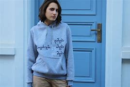 Image result for Black T-Shirt Over Grey Hoodie