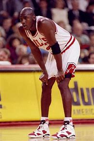 Image result for Michael Jordan Wearing Retro 6