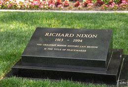 Image result for Richard Nixon Burial Site